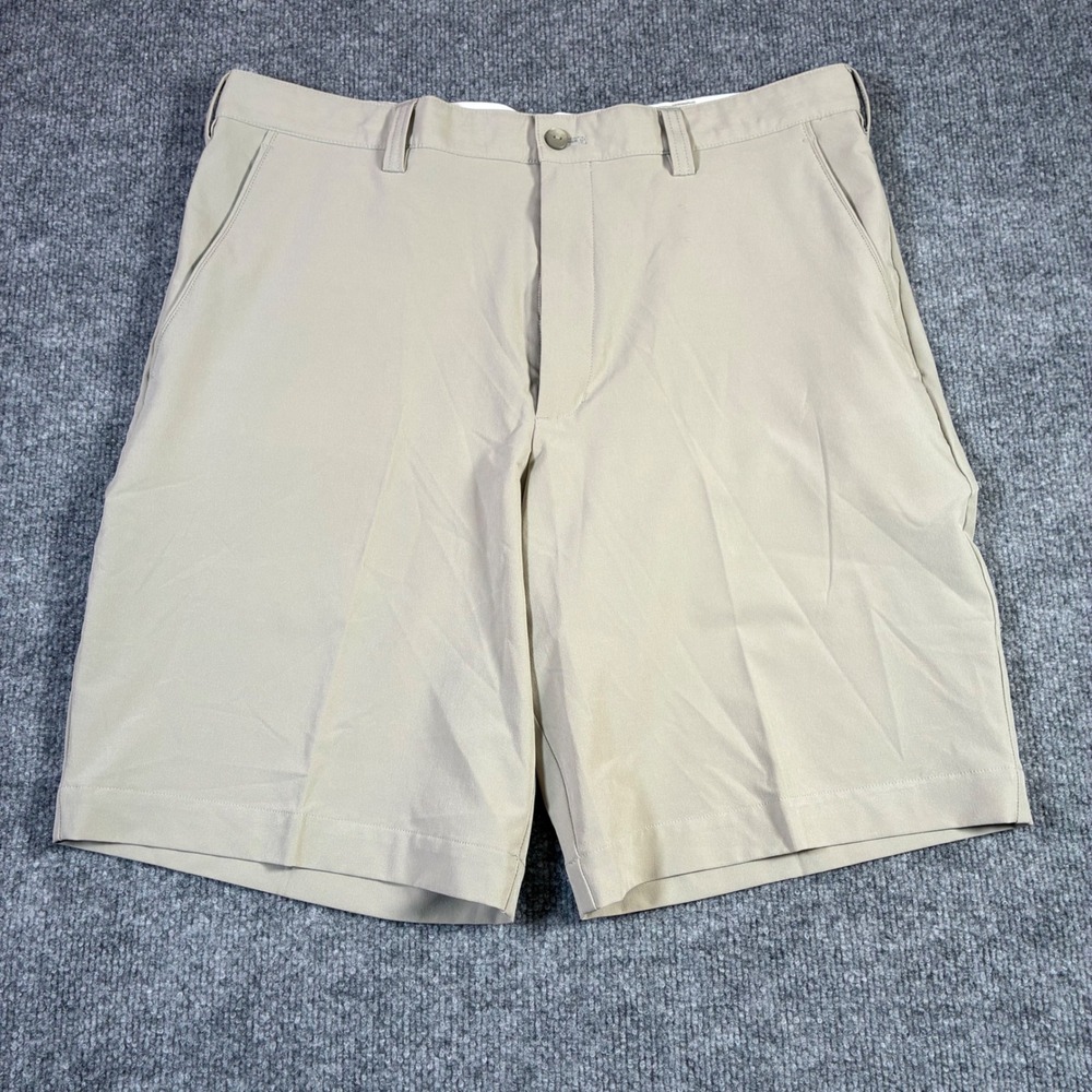 Cutter & Buck Golf‎ Shorts Mens 34 Tan Good Stretch Performance Activewear